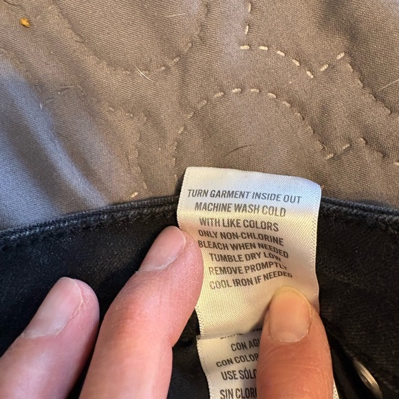 Women's Black Flared Jeans - Picture 10 of 10